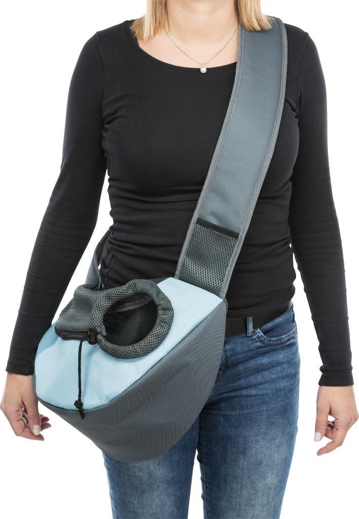Hondentas buikdrager zijdrager Sling blauw nu voor € 17,50, ., Ophalen of Verzenden, ., Nieuw