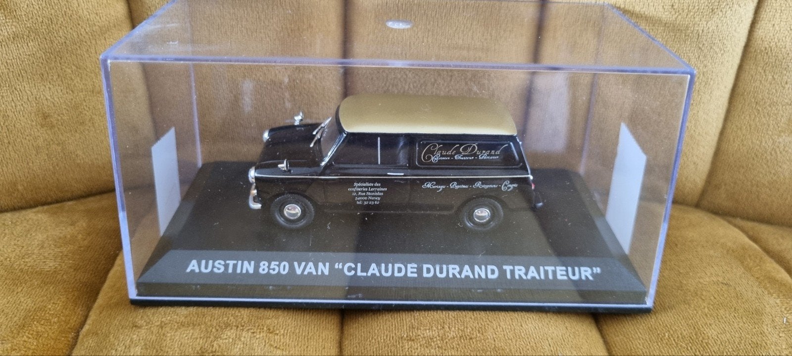 Austin 850 Mini Van Altaya Claude Durand Traiteur, Ophalen of Verzenden, Nieuw, Auto, Overige merken