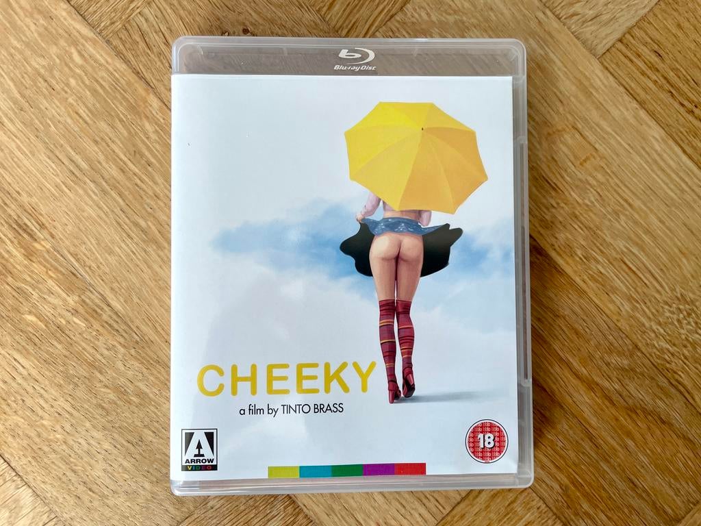 Cheeky! - Tinto Brass op Arrow Video Blu-ray (met ENG), Ophalen of Verzenden, Zo goed als nieuw, Humor en Cabaret