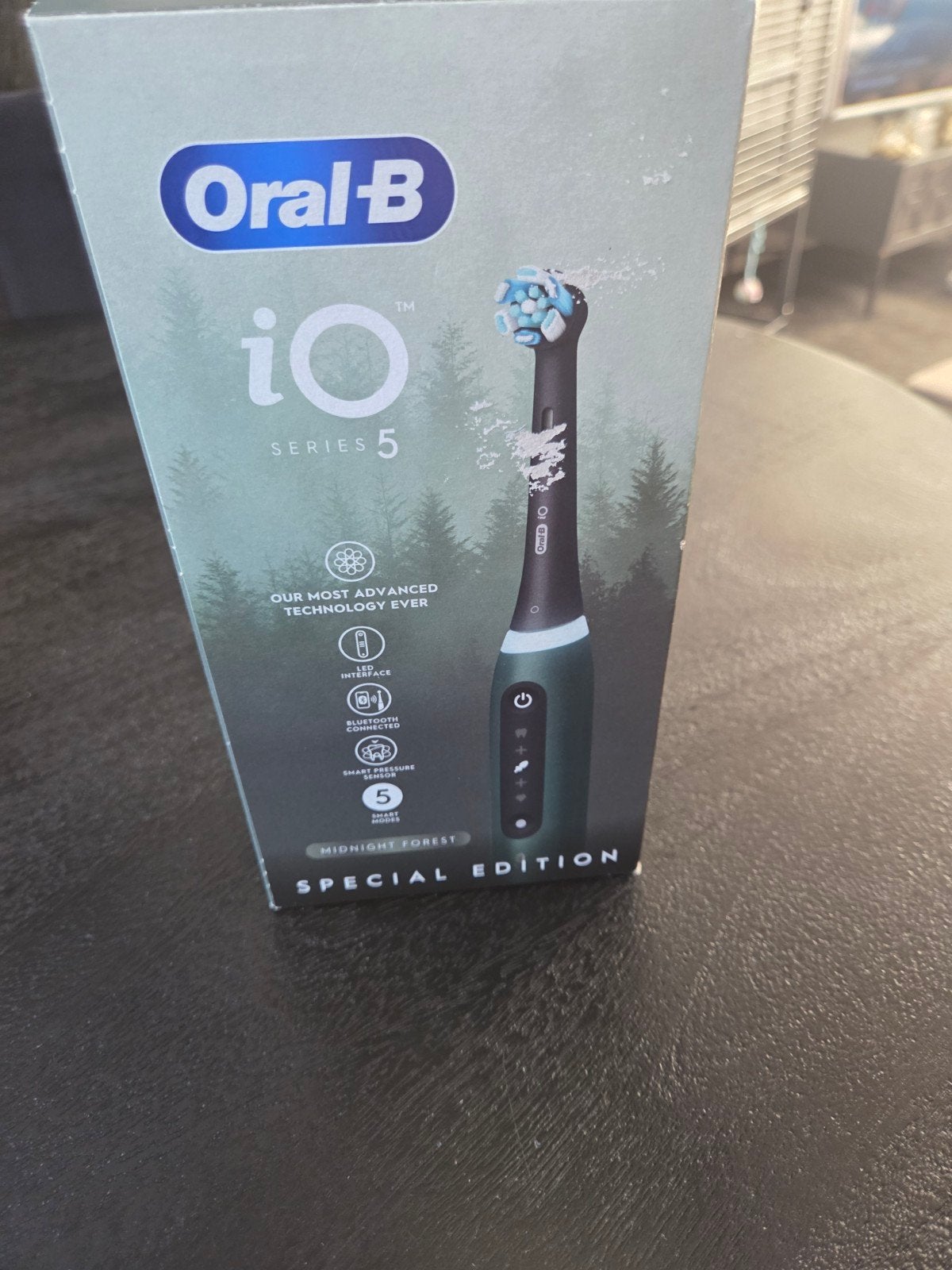 Oral-B iO Series 5 Midnight Forest Elektrische Tandenborstel, Ophalen of Verzenden, Nieuw, Mondverzorging