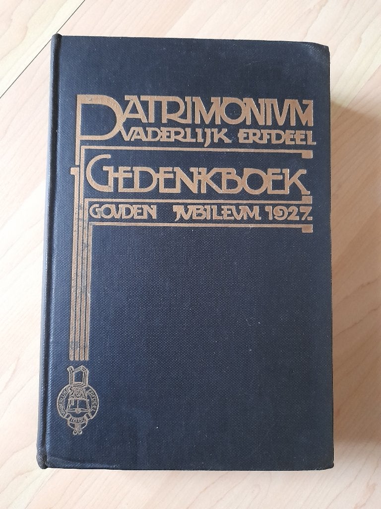 PATRIMONIUM GEDENKBOEK BIJ HET GOUDEN JUBILEUM R Hagoort, Ophalen of Verzenden, Gelezen