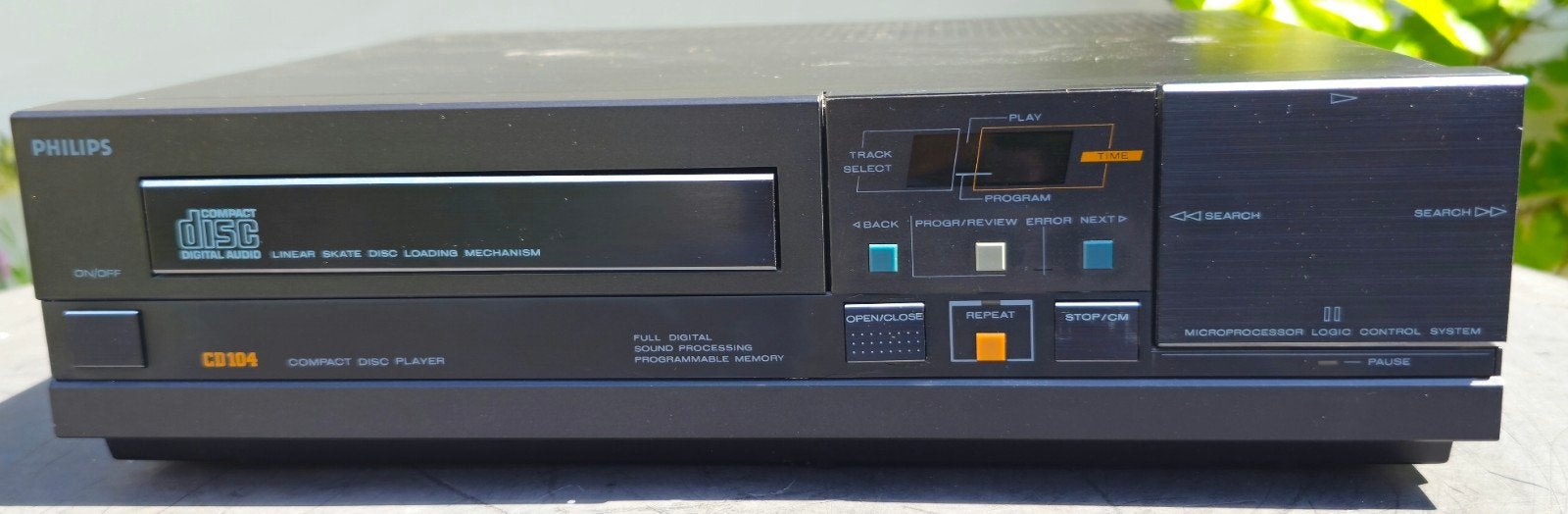 Philips CD104 legendarische midispeler CDM1 / 2 x TDA1540, PHILIPS, Philips, Refurbished, Ophalen of Verzenden