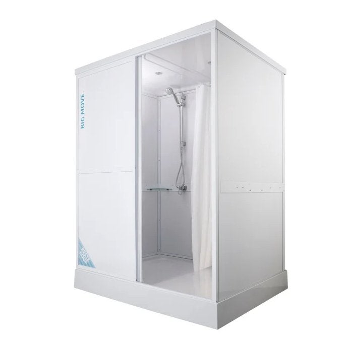 Big move mobiele badkamer, Ophalen, Gebruikt, Douche