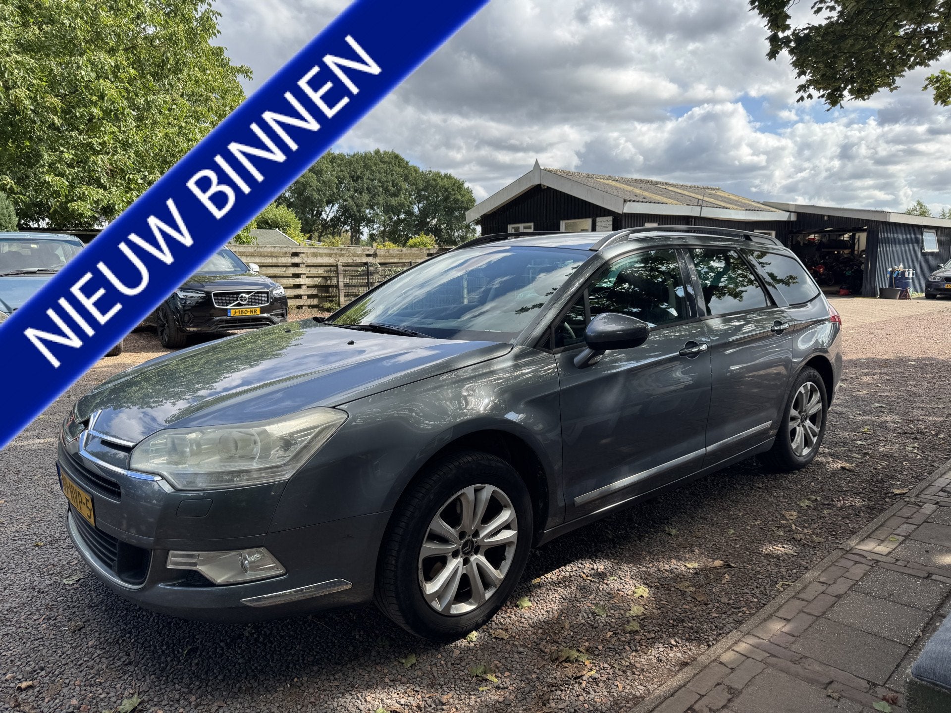 Citroën C5 Tourer 2.0 16V Automaat Ligne Busn. G3, Auto's, Citroën, 1644 kg, 4 cilinders, Parkeersensor, Leder en Stof
