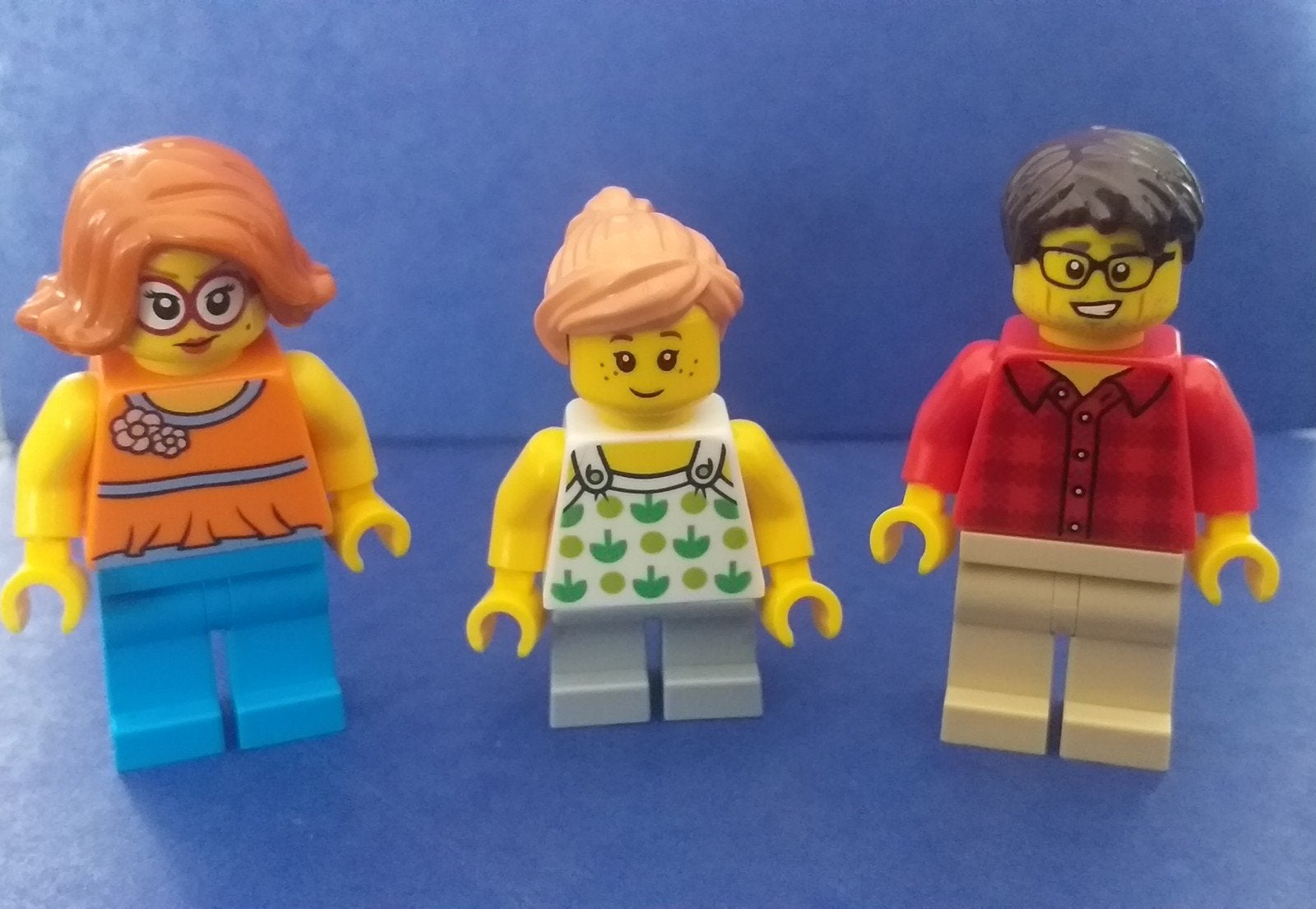 Set van 3 NIEUWE lego poppetjes city MAN VROUW MEISJE SET 1, City, Lego, Nieuw, Ophalen of Verzenden