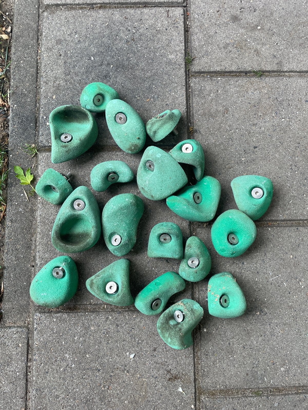 20 Klimhandgrepen voor Klimwand - Diverse Maten, Ophalen, Gebruikt, Klimsport-accessoire