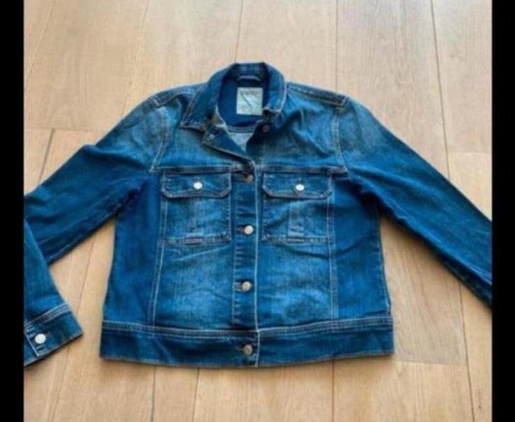 Esprit spijkerjas L nieuwstaat, Ophalen of Verzenden, Zo goed als nieuw, Maat 42/44 (L), Blauw