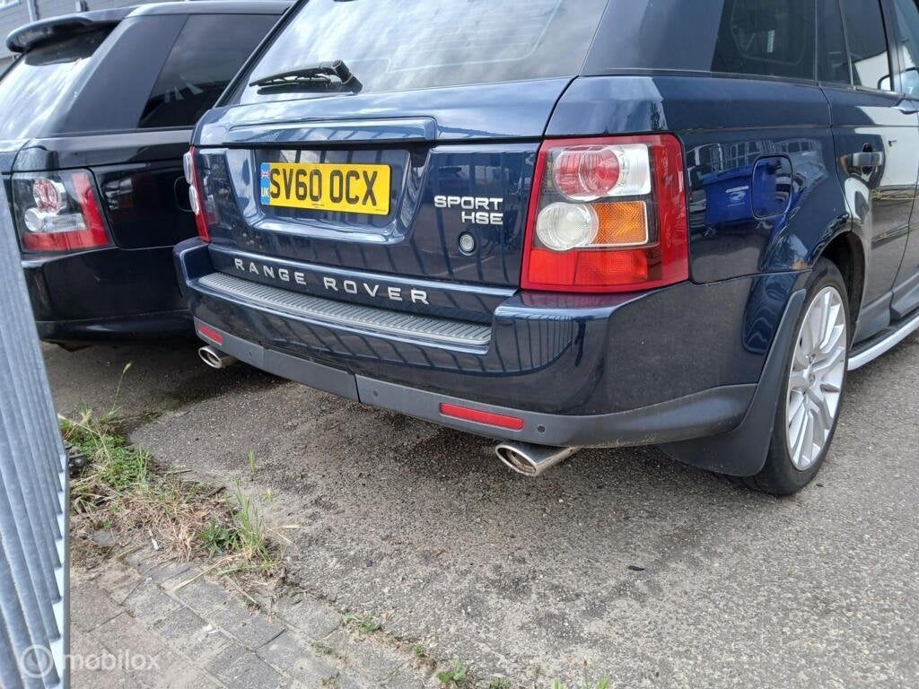 Achterbumper Range Rover L320 2010 Bumper Achter Blauw, Land Rover, Ophalen of Verzenden, Achter, Bumper