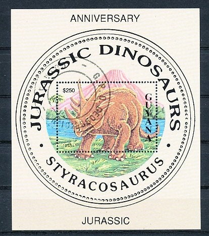 Guyana 1993 M4155 blok 274 gest., Ophalen of Verzenden, Gestempeld, Zuid-Amerika