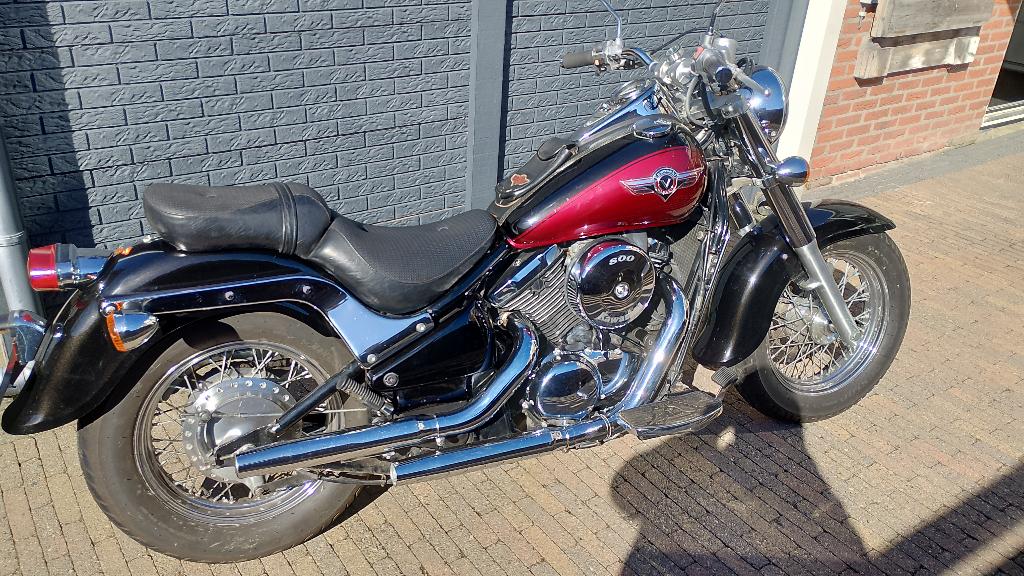Kawasaki VN 800 Classic. Bj.1998 en 34500 kilometer., Motoren, Motoren | Kawasaki, 2 cilinders, 805 cc, Motorrijbewijs A, Gebruikt