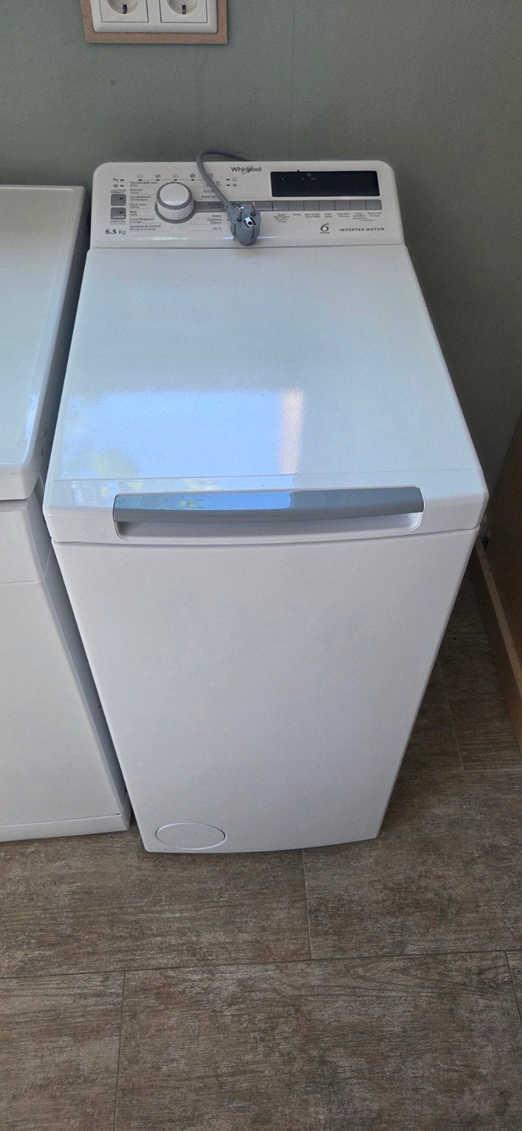Whirlpool Bovenlader Wasmachine 6.5 kg - Zo goed als nieuw, Witgoed en Apparatuur, Wasmachines, 6 tot 8 kg, Minder dan 1200 toeren