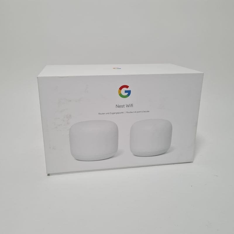 Google Nest Wifi Router en Wifi Punt, Ophalen of Verzenden, Gebruikt, Router, Google