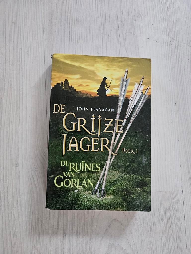 De Grijze Jager Boek 1: De Ruïnes van Gorlan, Ophalen of Verzenden, Gelezen, John Flanagan