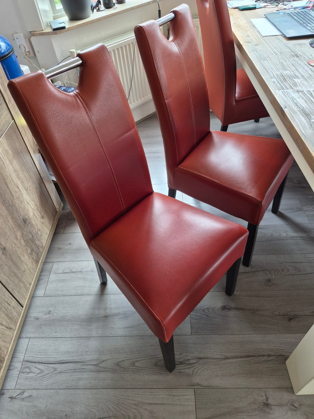 Eettafel, Ophalen, Gebruikt, Normaal, Leer