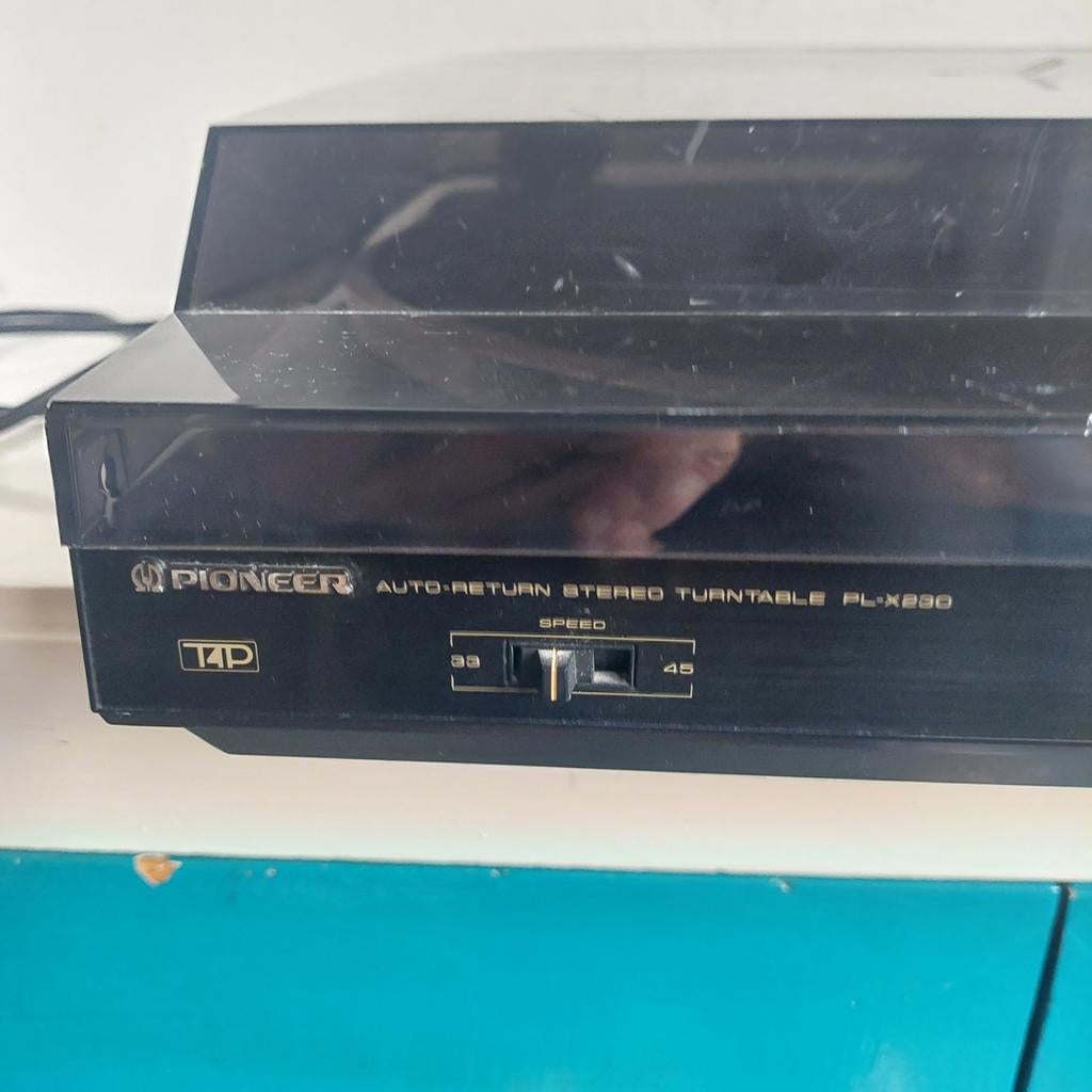 Lucky Vintage Pioneer Platenspeler PL-X230 kap beschadigd, Ophalen, Gebruikt, Automatisch, .