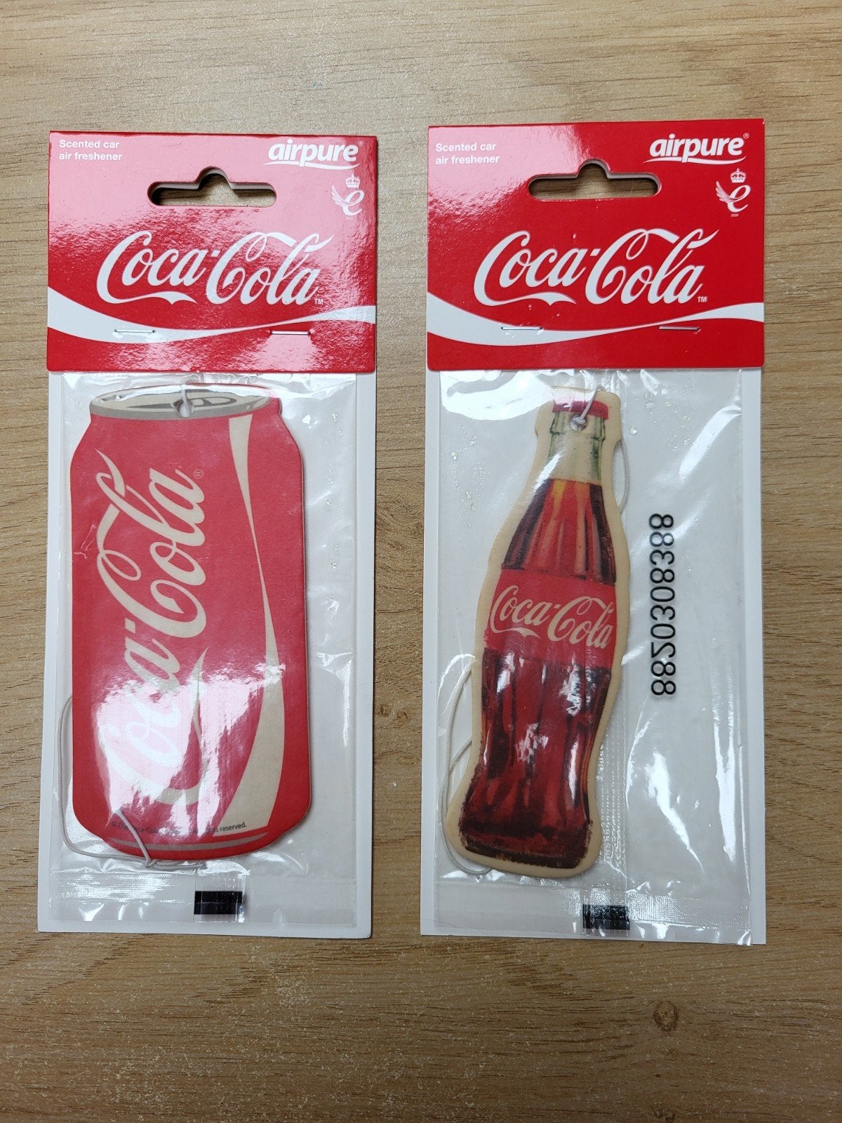 Coca-Cola luchtverfrissers - blikje en flesje, Ophalen of Verzenden, Nieuw