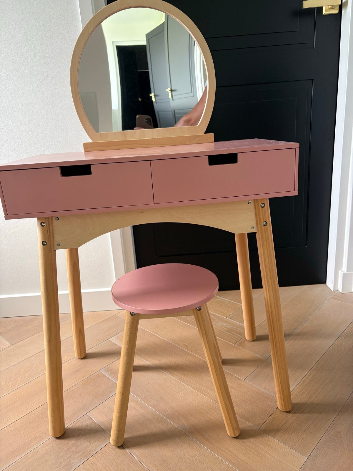 Musterkind Kaptafel met krukje voor kinderen (4-6 jaar), Ophalen, Gebruikt, 50 tot 100 cm, Minder dan 100 cm