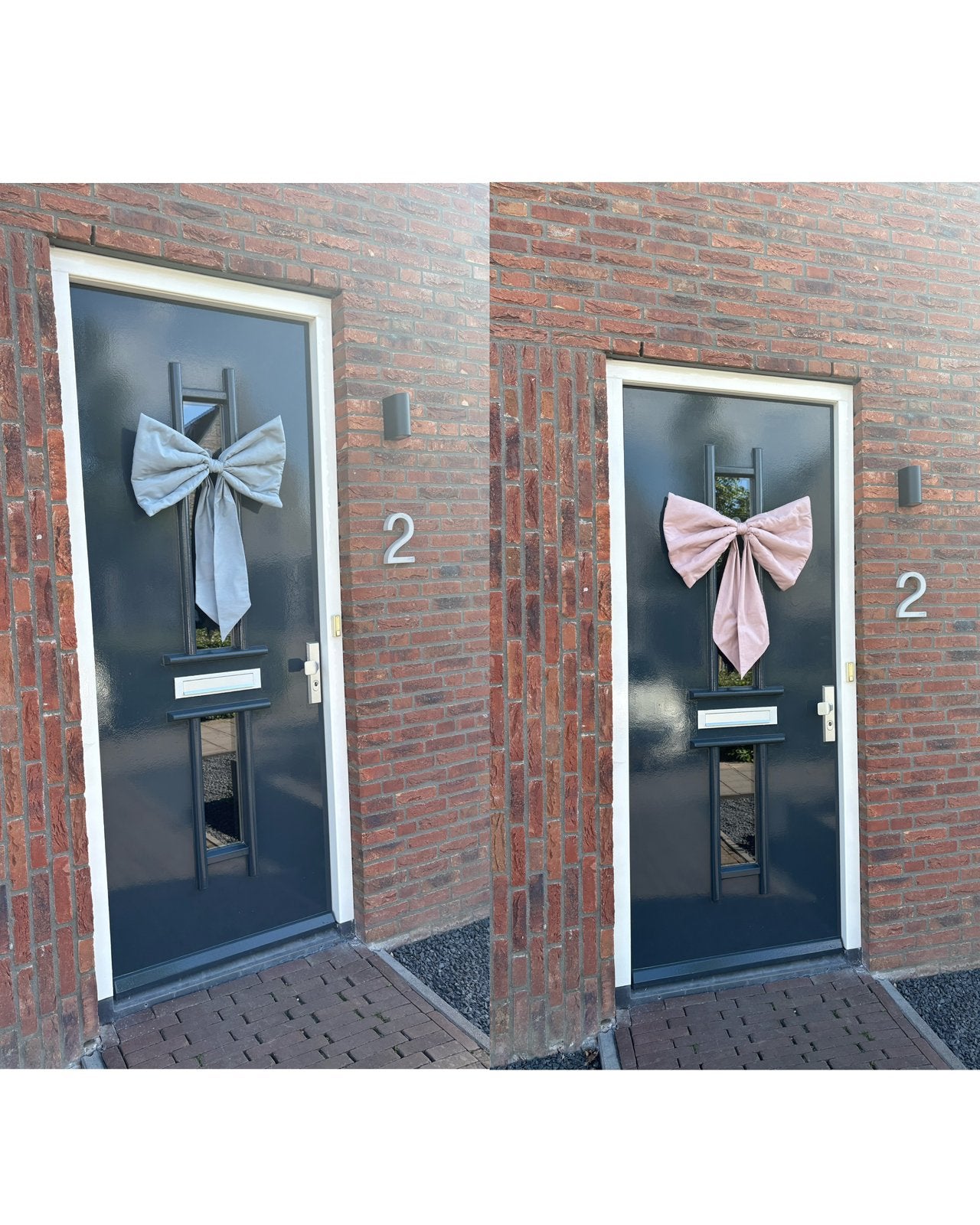 Geboortestrik voor aan de voordeur, Ophalen, Nieuw