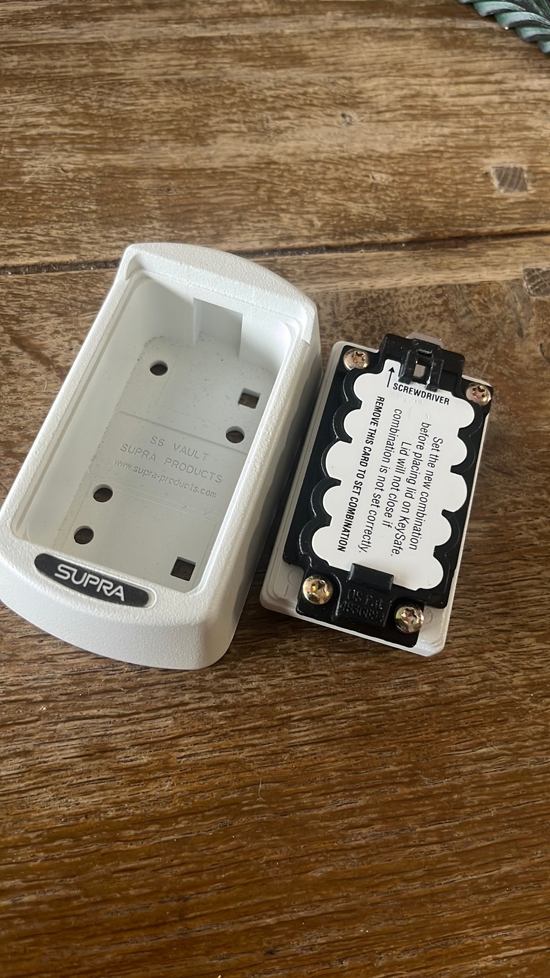 Supra S6 sleutelkluisje voor permanente wandmontage buiten, Ophalen of Verzenden, Nieuw
