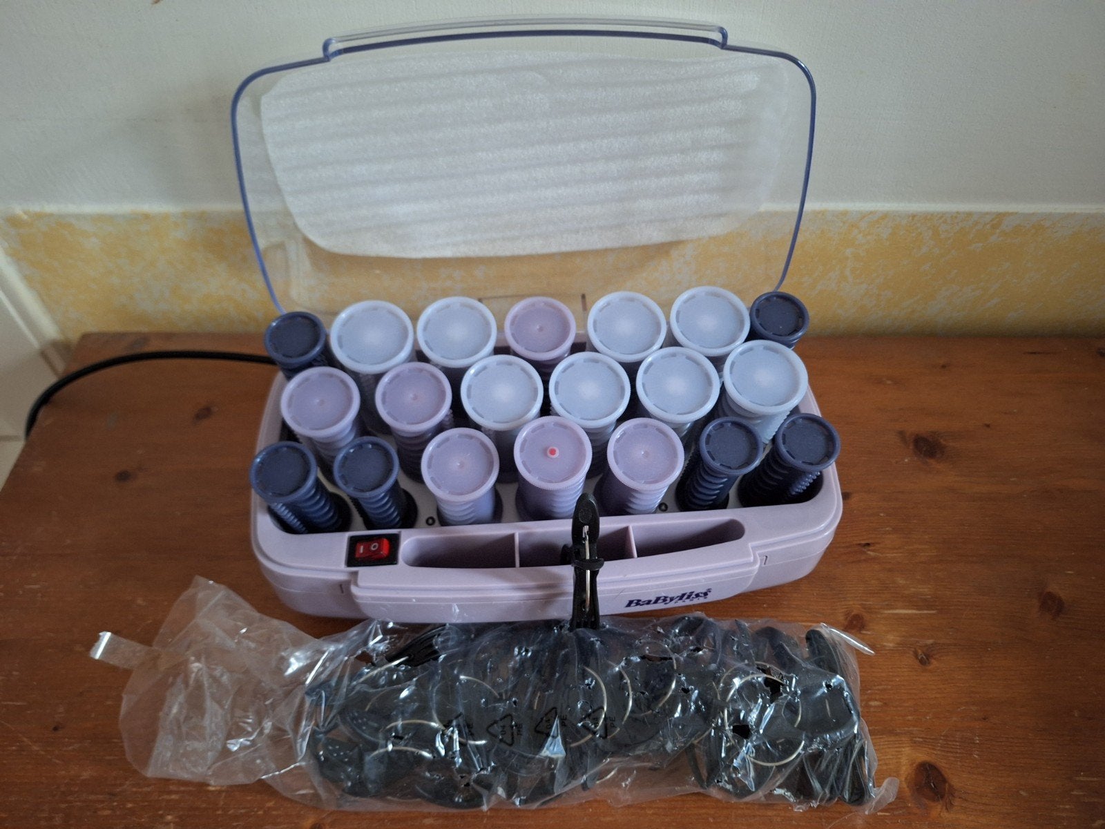 BaByliss warmterollers set voor krullen, Ophalen, Gebruikt, Haarverzorging
