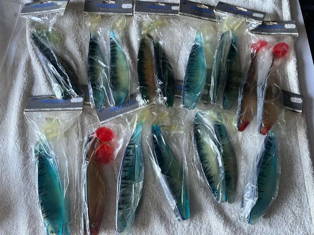 adv 930 / NIEUW mixset 12 x 2 grote shads, Ophalen of Verzenden, Nieuw, Overige typen