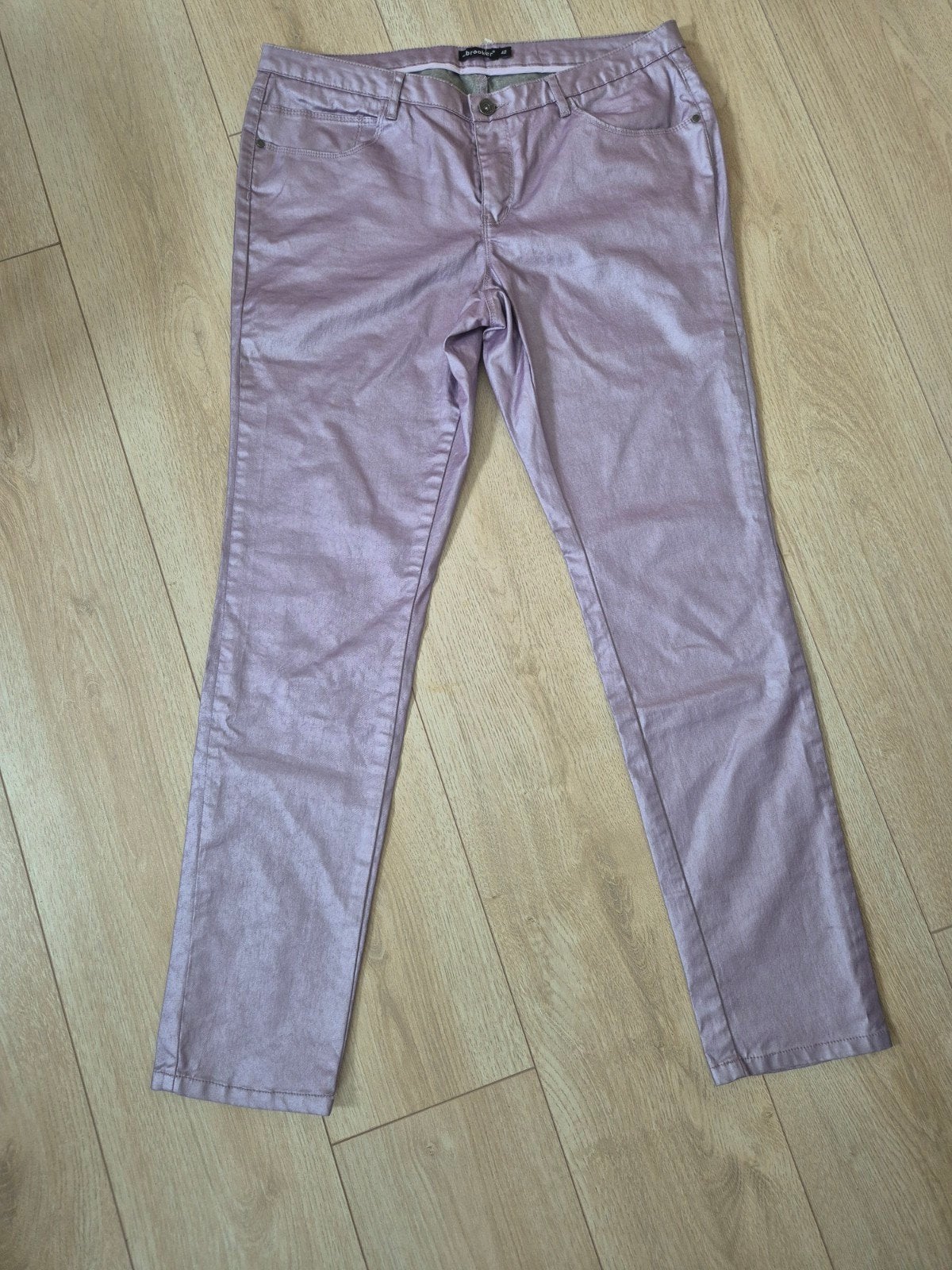 Brooker paarse broek maat 42, Brooker, Paars, Maat 42/44 (L), Nieuw