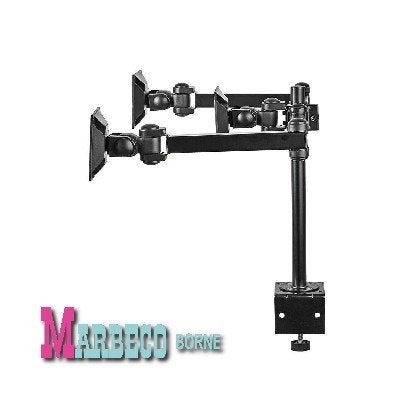 TV Beugel,Monitorbeugel, Tripple Monitor-Arm, Draai- Kantel, Nedis, Nieuw, Info@marbeco.nl, Ophalen of Verzenden