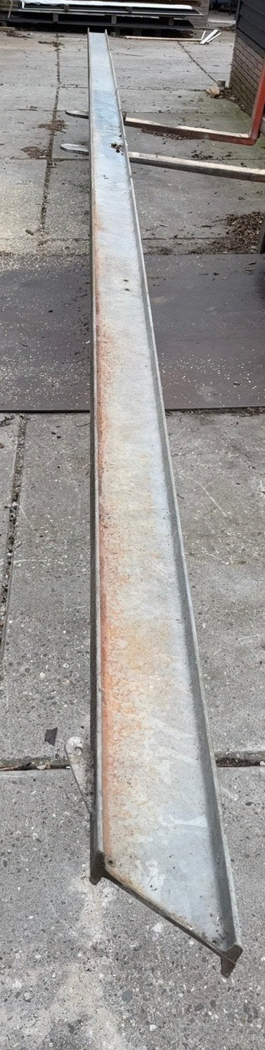 2 x Gegalvaniseerde IPE 160 balk  7650mm lang, Ophalen, Gebruikt, IJzer