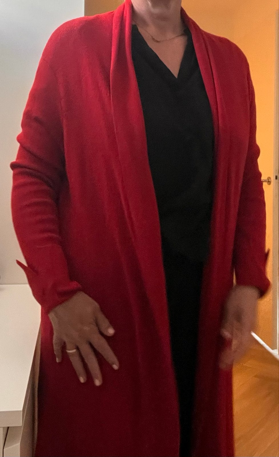 La Salle rood vest maat XL, Ophalen of Verzenden, Gedragen, Maat 46/48 (XL) of groter, Rood