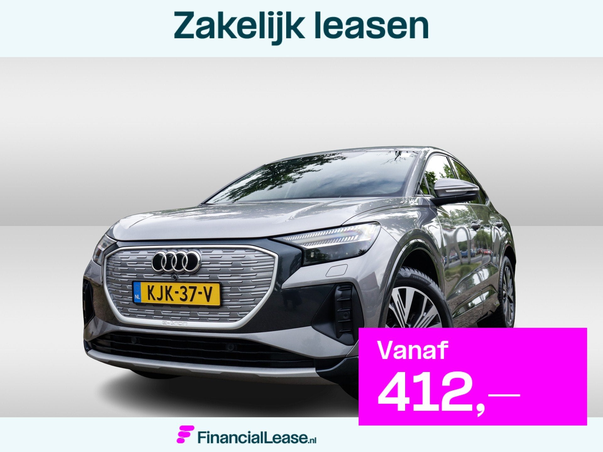 Audi Q4 Sportback e-tron 35 Advanced edition 55 kWh 1e-Eig., Automaat, 12 maanden, Achterwielaandrijving, Gebruikt