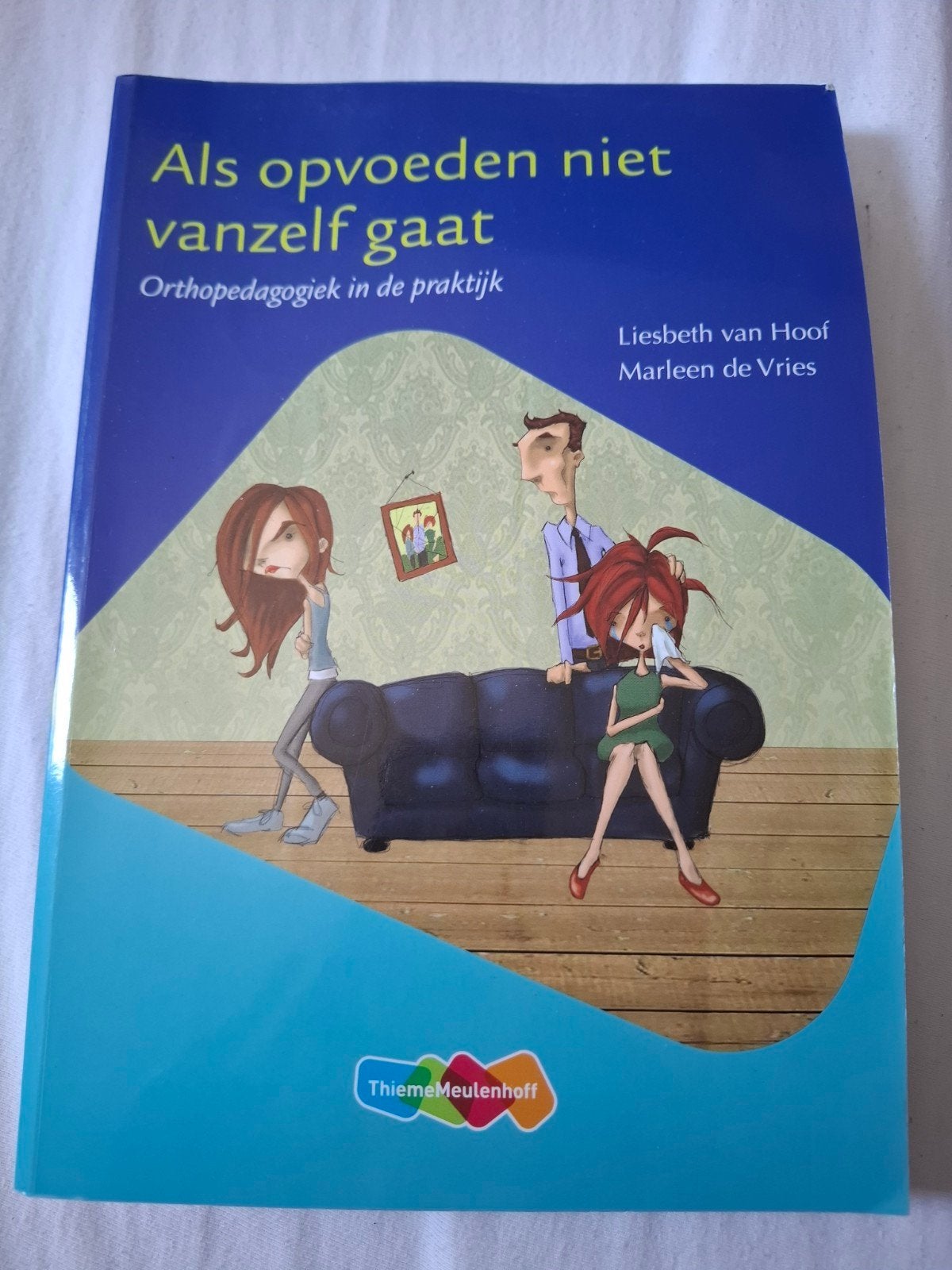 Als opvoeden niet vanzelf gaat - Orthopedagogiek, Boeken, Studieboeken en Cursussen, Liesbeth van Hoof, Marleen de Vries, Zo goed als nieuw