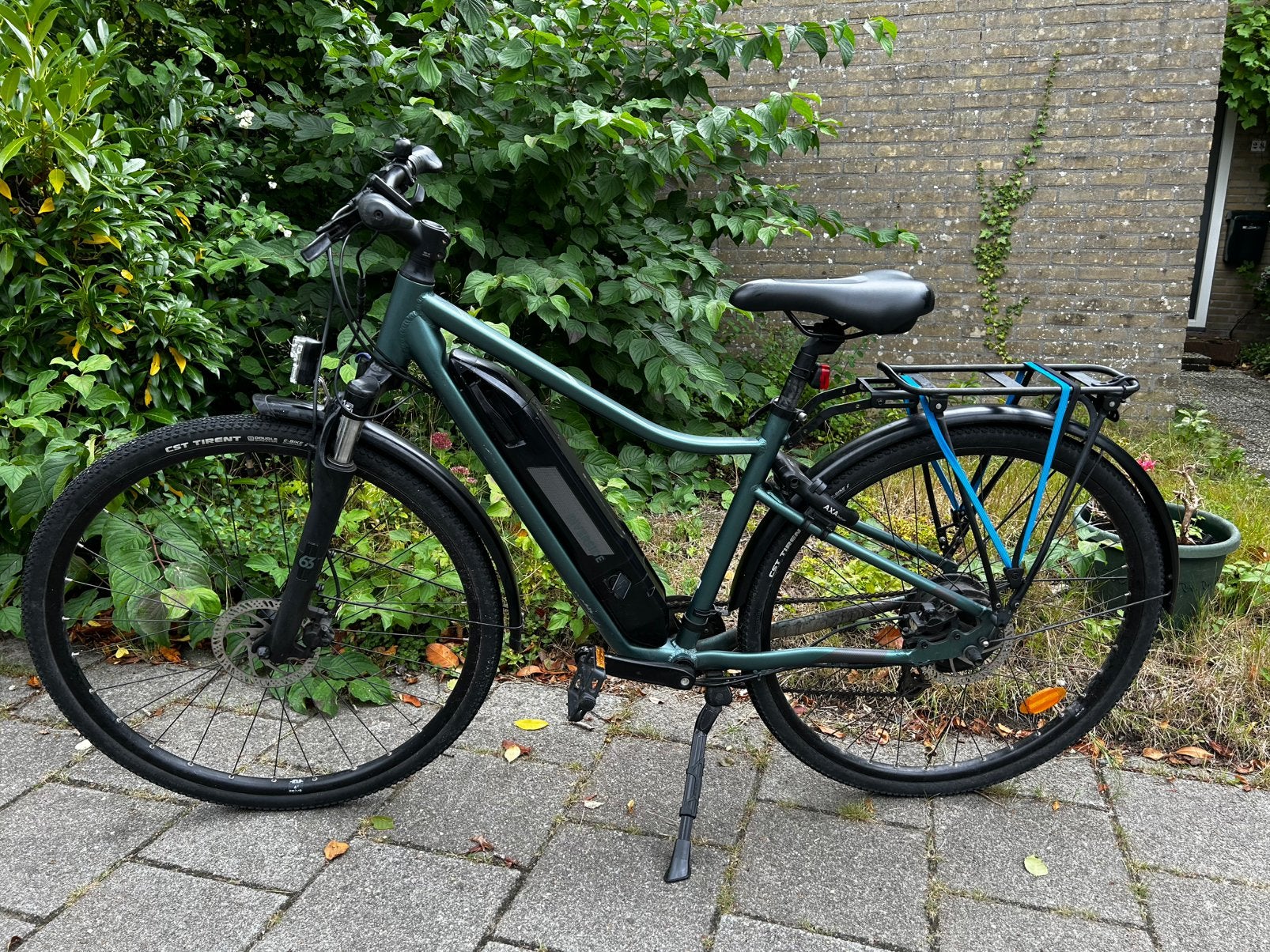 Prachtige Decathlon Riverside 500e E-bike, Minder dan 10 versnellingen, Zo goed als nieuw, 50 tot 53 cm, Ophalen