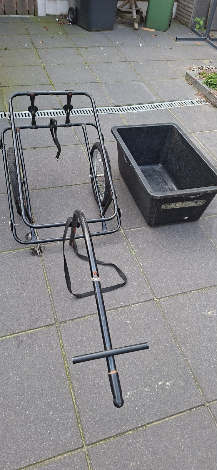 Fietskar met trekhaak voor bagage, Ophalen, Gebruikt, Bagagekar, 20 tot 40 kg