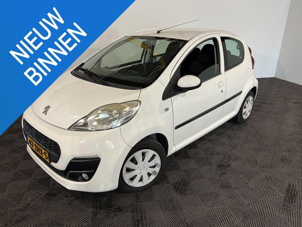 Peugeot 107 1.0 Active, Auto's, Peugeot, Voorwielaandrijving, Euro 5, Stof, Gebruikt