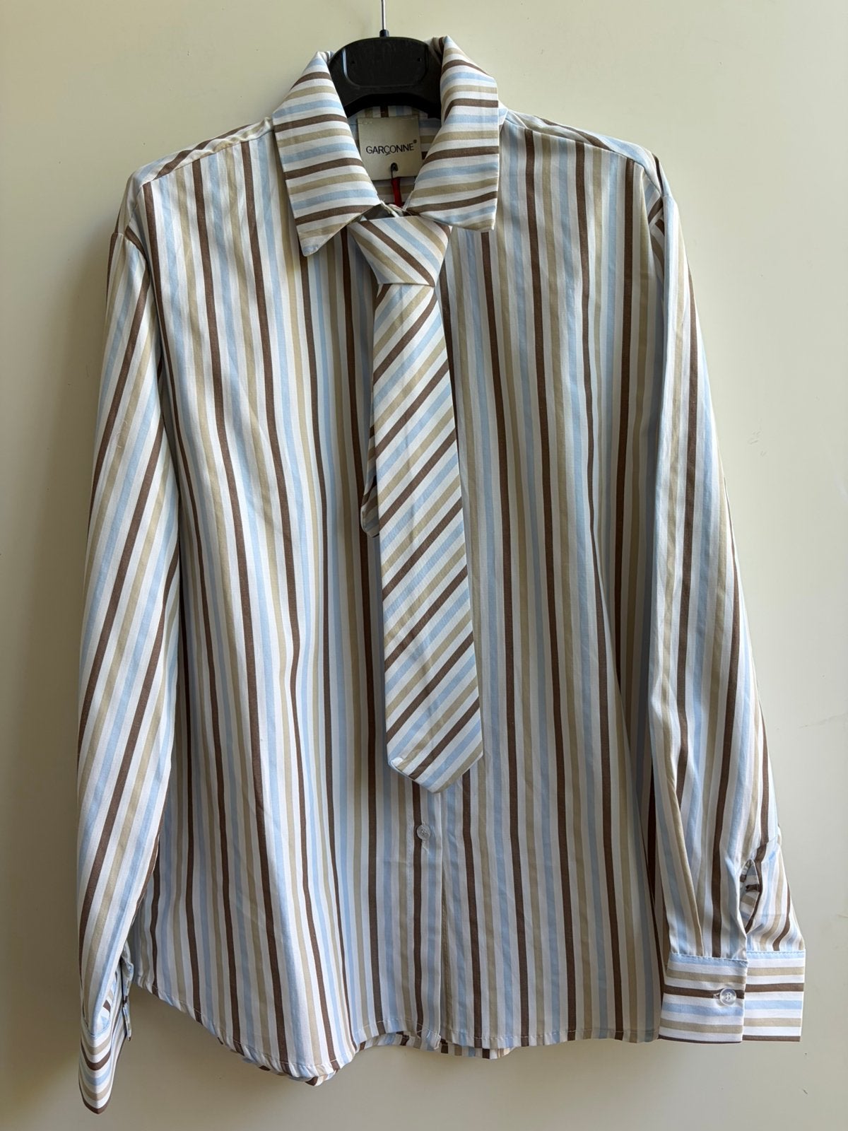 GARCONNE blouse met losse stropdas mt TU, -, Verzenden, Parijs, Nieuw