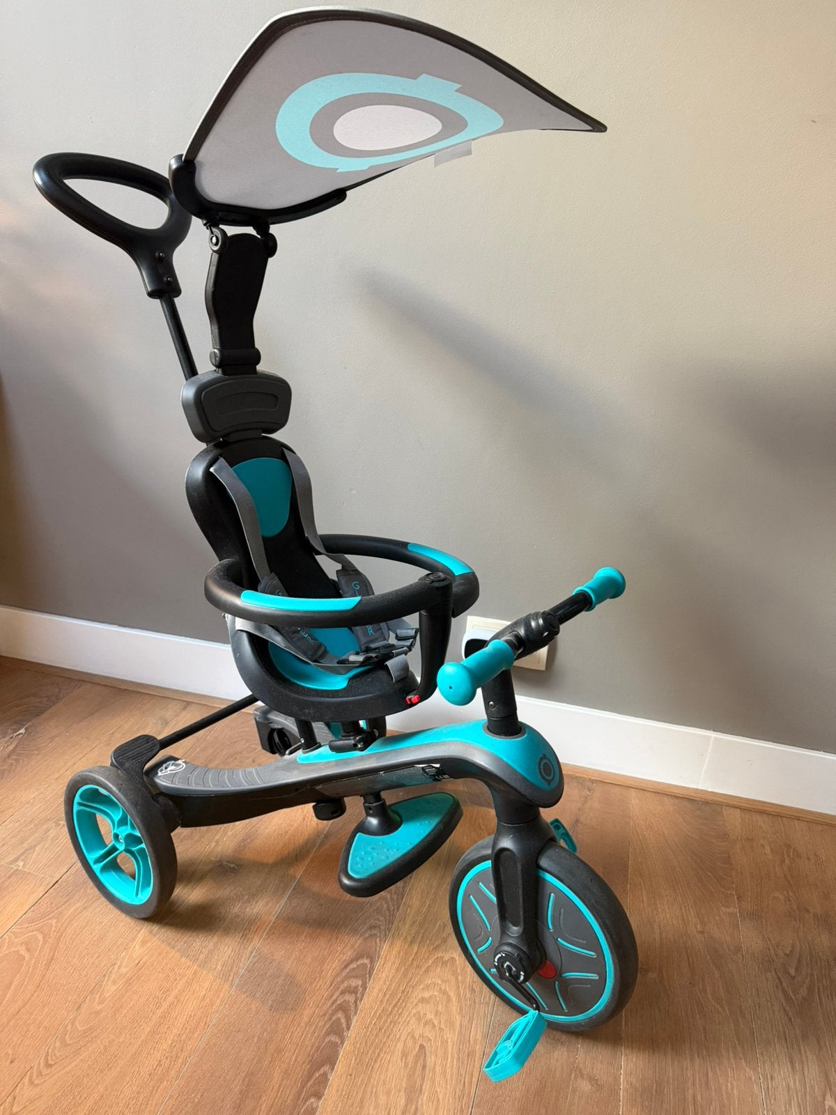 Globber Explorer Trike 4-in-1 Loopfiets/Driewieler, Ophalen, Gebruikt, Loopfiets