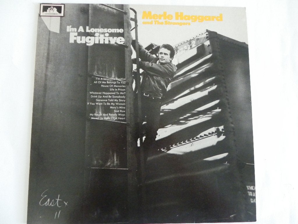 LP Merle Haggard - I'm A Lonesome Fugitive, Ophalen of Verzenden, 1980 - 1989, Gebruikt, 12 inch