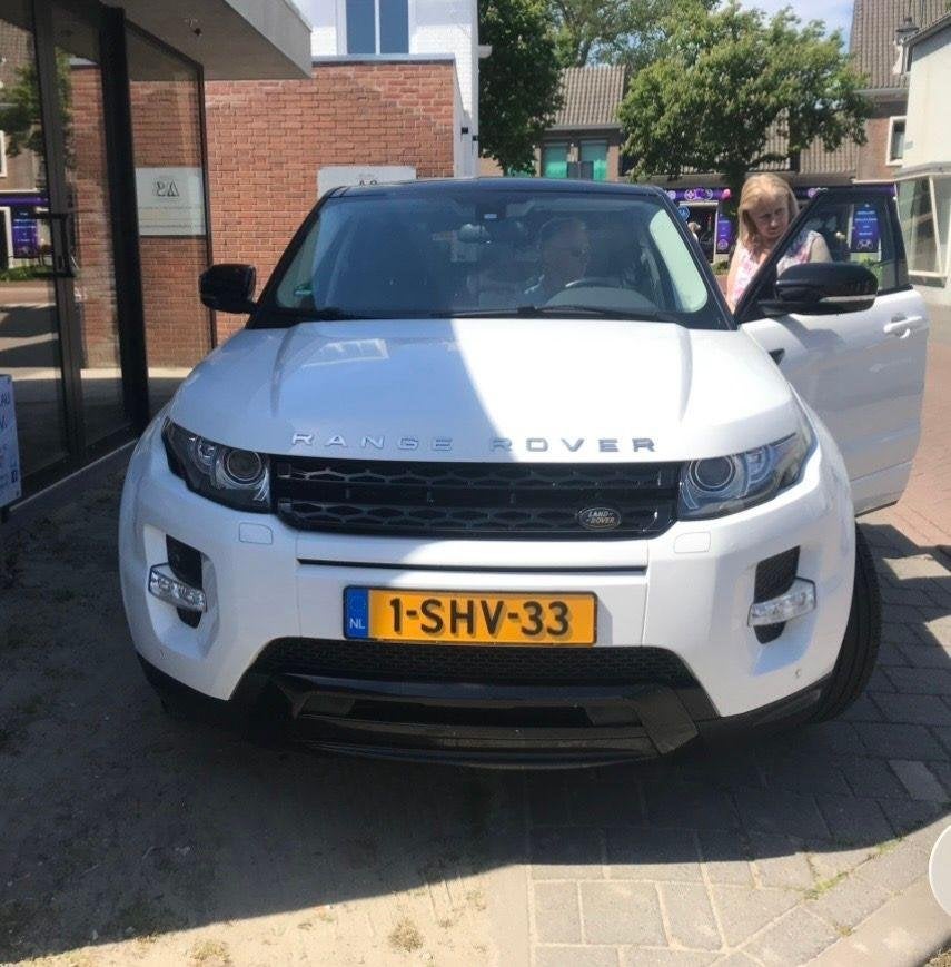 Land Rover Range Rover Evoque 2.2 ED4 2WD 2013 Wit, Auto's, Voorwielaandrijving, Zwart, 4 cilinders, 150 pk