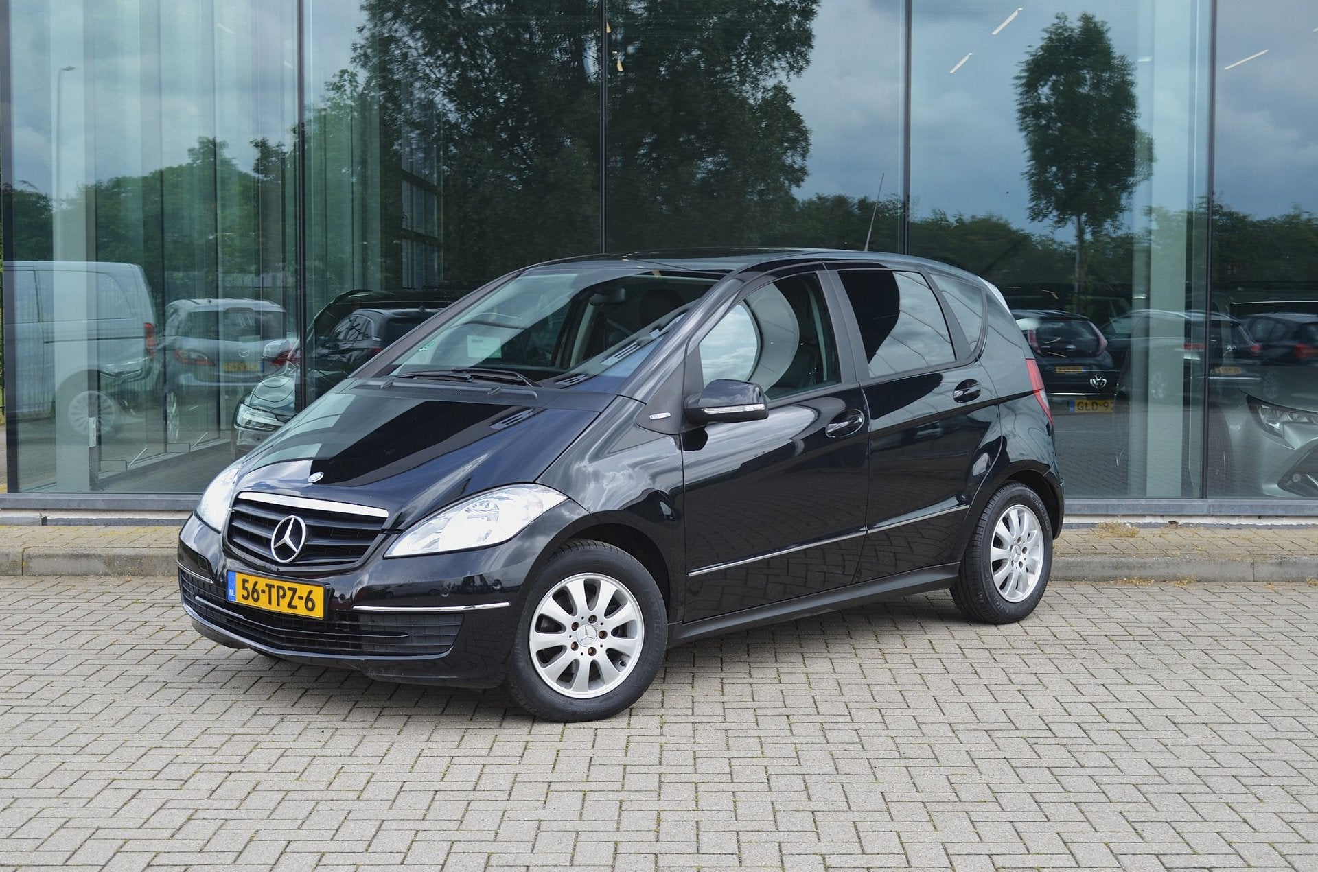 Mercedes-Benz A-klasse 160 Business Class | Trekhaak | Leder, Auto's, Voorwielaandrijving, Euro 5, Zwart, Handgeschakeld