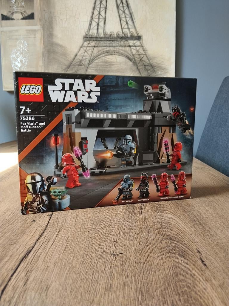 LEGO Star Wars 75386 - Paz Vizsla en Moff Giden Battle, Kinderen en Baby's, Speelgoed | Duplo en Lego, Ophalen of Verzenden, Nieuw