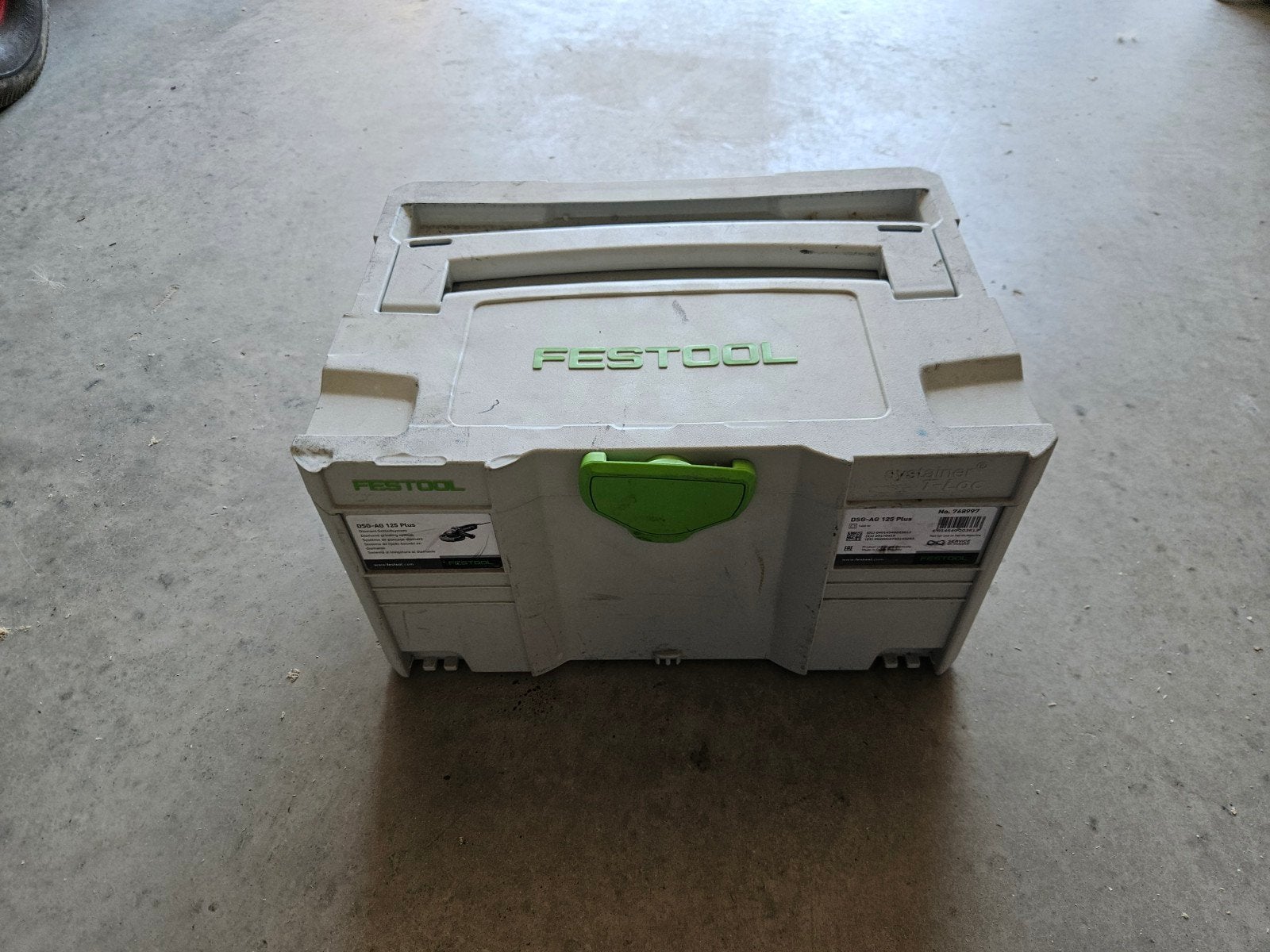 Festool DSG-AG 125 Plus Diamant Slijpsysteem, Doe-het-zelf en Verbouw, Gereedschap | Slijpmachines, Ophalen of Verzenden, Gebruikt