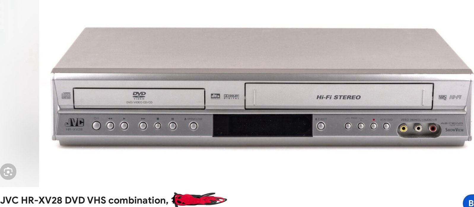 JVC video /DVD, Audio, Tv en Foto, Ophalen of Verzenden, Zo goed als nieuw, JVC
