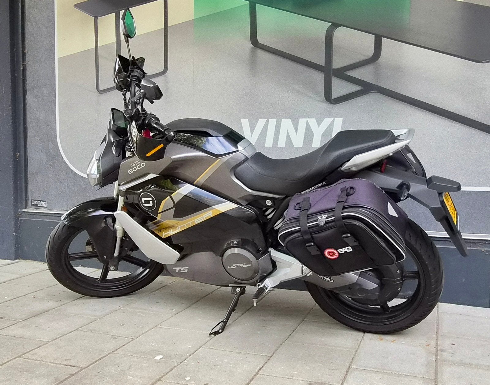 Elektrische brommer moped Super Soco Street Hunter, Fietsen en Brommers, Brommers | Crossbrommers, Gebruikt, Ophalen, Overige merken