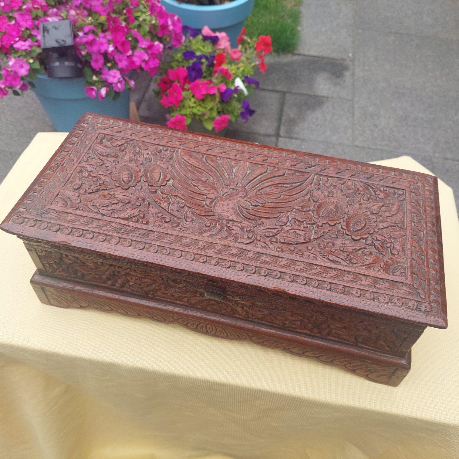 Indonesische sieraden kistje, Ophalen of Verzenden