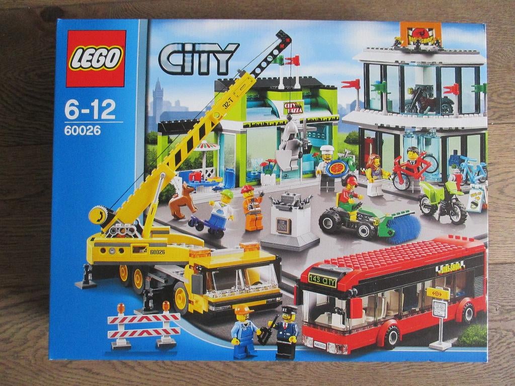 LEGO City STADSPLEIN / TOWN SQUARE * 60026 * Nieuw, Ophalen, Lego, Nieuw, Complete set
