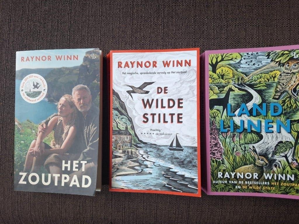 Boeken Raynor Winn: Het Zoutpad, De Wilde Stilte, Landlijnen, Ophalen of Verzenden, Gelezen, Raynor Winn