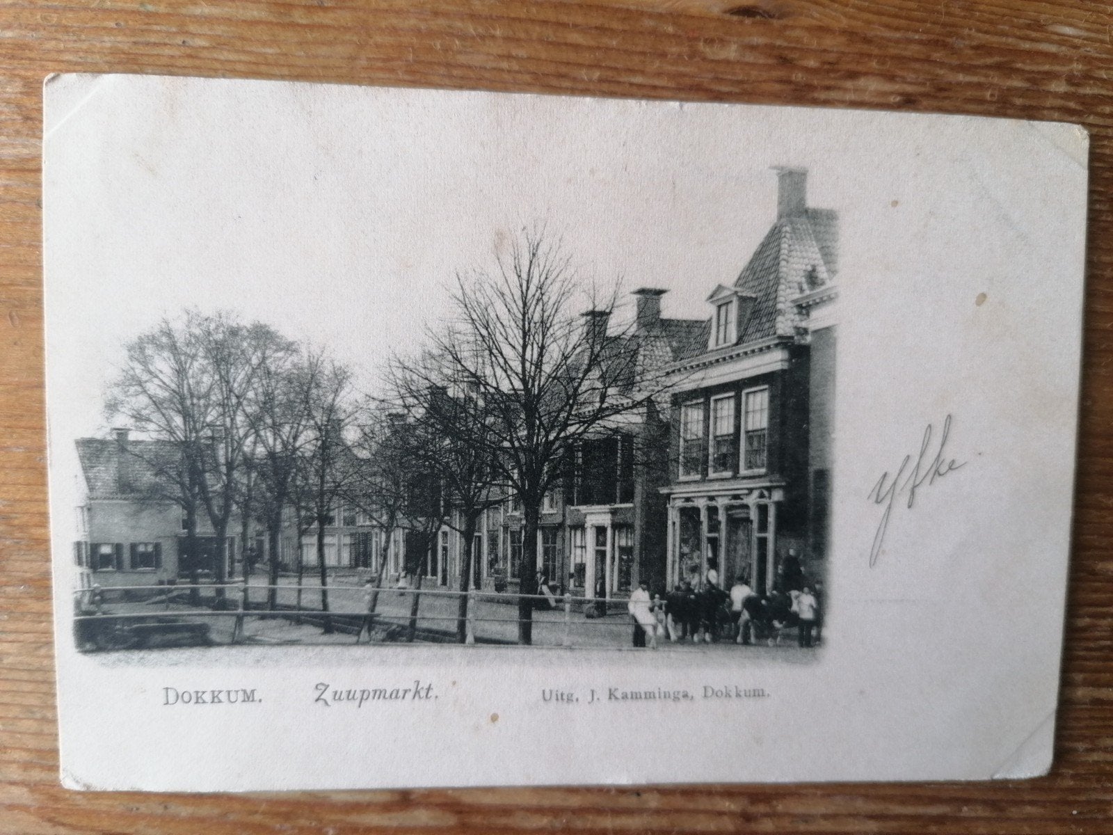 Dokkum Zuupmarkt, Ophalen of Verzenden, Voor 1920