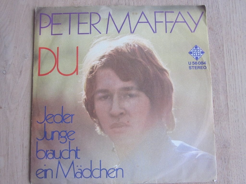 Peter Maffay - Du, Cd's en Dvd's, Verzenden, 7 inch, Zo goed als nieuw, Beschermende buitenhoes