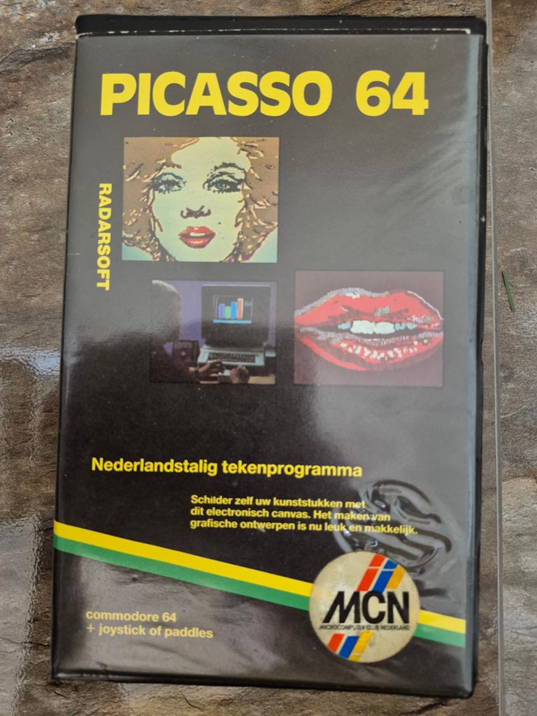 commodore 64 c64 kassette game picasso 64, 1 speler, Racen en Vliegen, Ophalen of Verzenden, Zo goed als nieuw