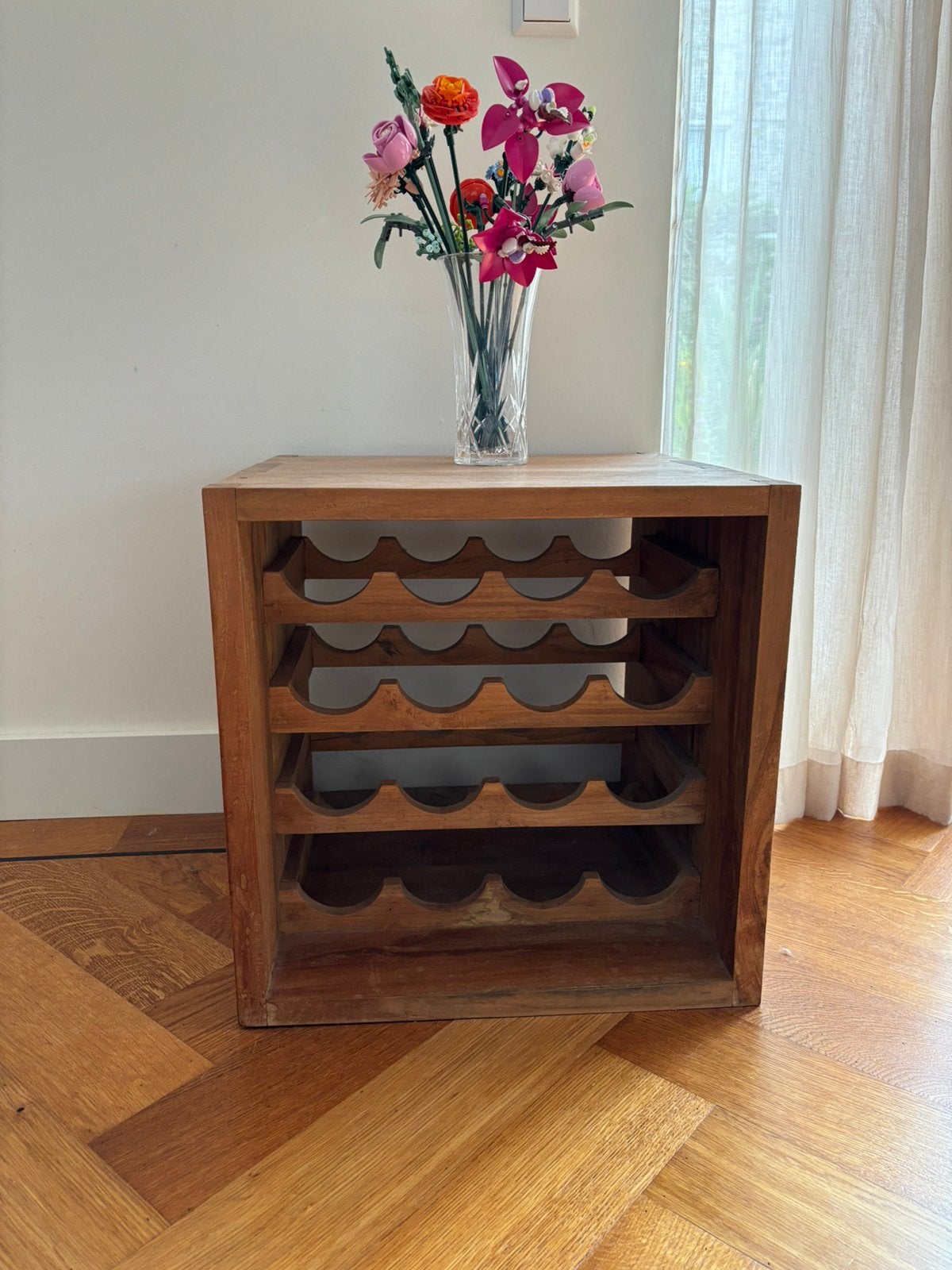 Wijnkastje/bijzettafel, Ophalen, Gebruikt, 15 tot 25 flessen, 5 – 50